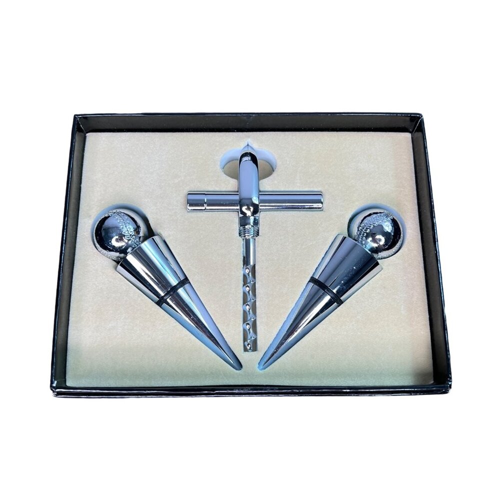 Atlanta All Star Game 2000 Wine Bottle Stopper & Corkscrew Set Gift Box